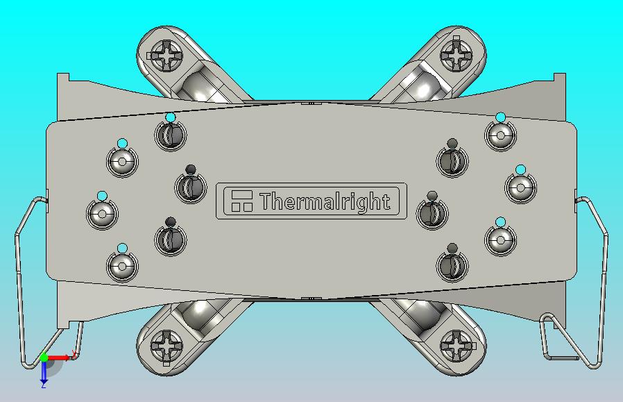 thermalright ultra  extreme cpu塔式冷却器