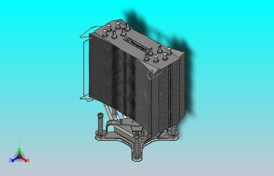 thermalright ultra  extreme cpu塔式冷却器