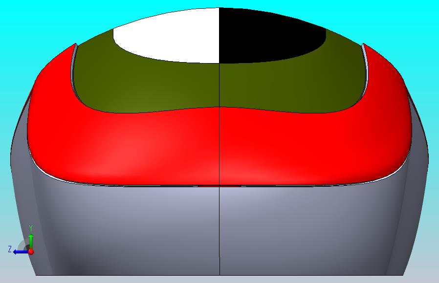 使用solidworks 对罗技鼠标进行表面建模