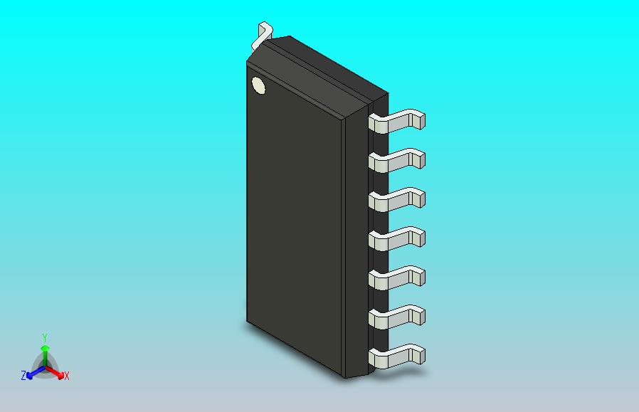 106x SOIC 封装（小外形集成电路）SOIC127P600X175-14AN