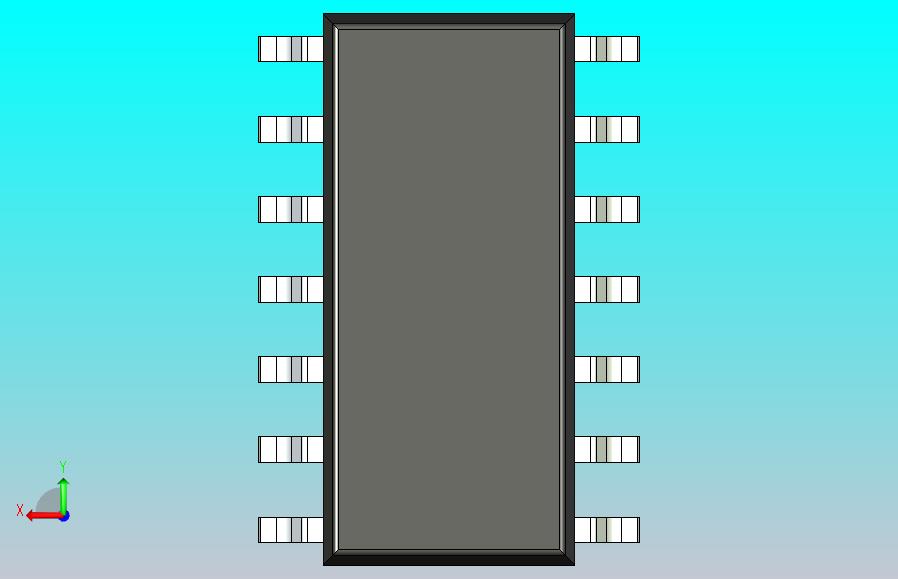 106x SOIC 封装（小外形集成电路）SOIC127P600X175-14AN