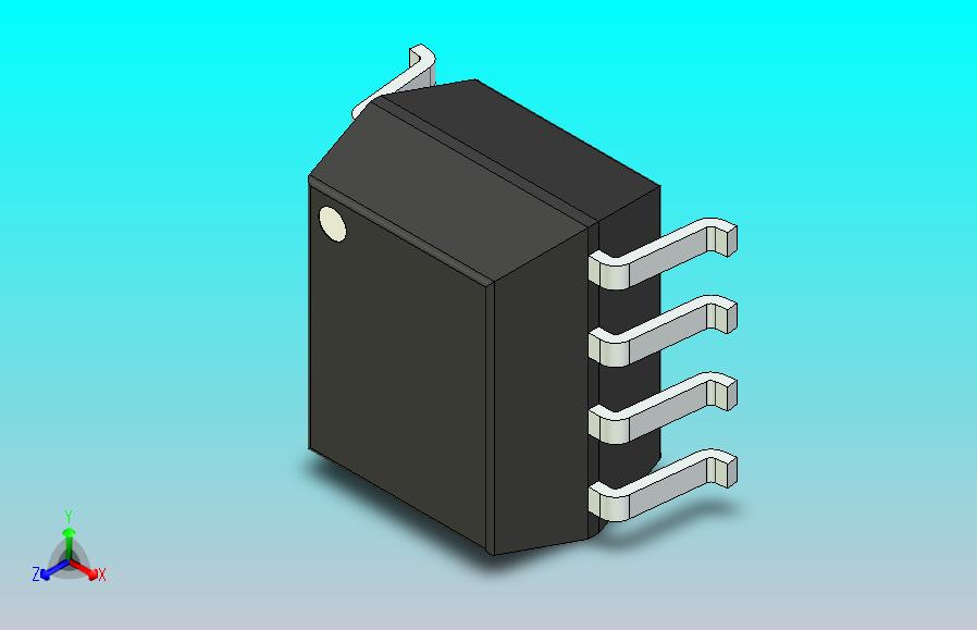 106x SOIC 封装（小外形集成电路）SOIC127P600X330-8N