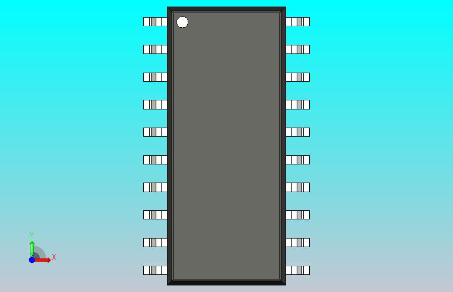 106x SOIC 封装（小外形集成电路）SOIC127P760X205-20N