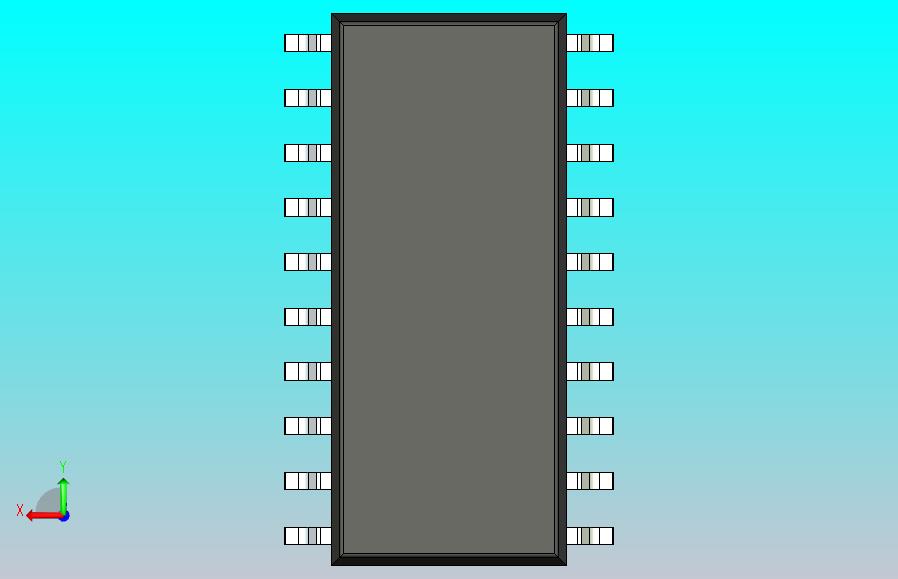 106x SOIC 封装（小外形集成电路）SOIC127P760X205-20N