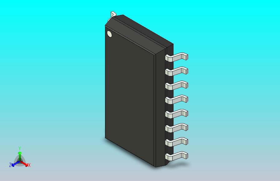 106x SOIC 封装（小外形集成电路）SOIC127P780X200-16N