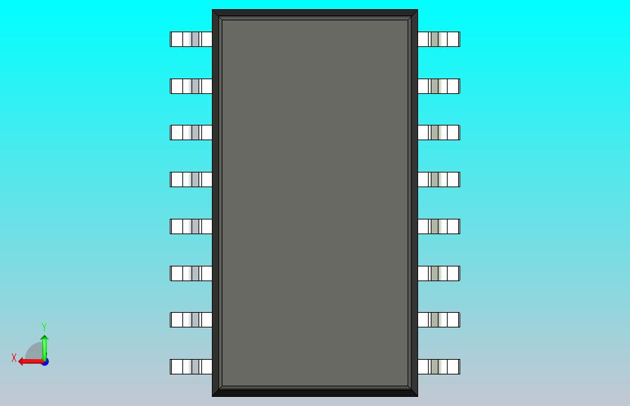 106x SOIC 封装（小外形集成电路）SOIC127P780X200-16N