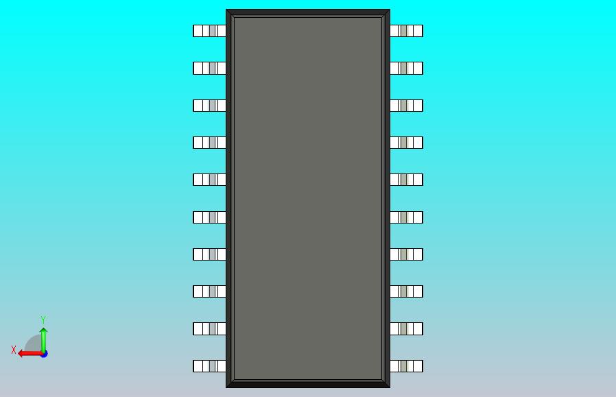 106x SOIC 封装（小外形集成电路）SOIC127P780X200-20N