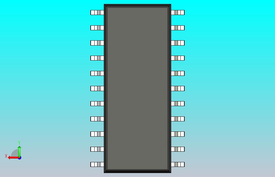 106x SOIC 封装（小外形集成电路）SOIC127P780X200-22N