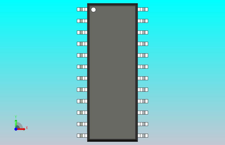 106x SOIC 封装（小外形集成电路）SOIC127P780X200-24N