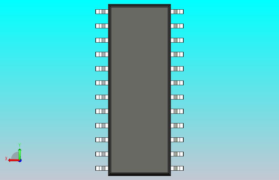 106x SOIC 封装（小外形集成电路）SOIC127P780X200-24N