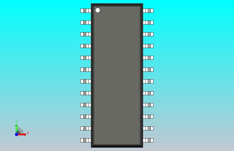 106x SOIC 封装（小外形集成电路）SOIC127P780X225-24N