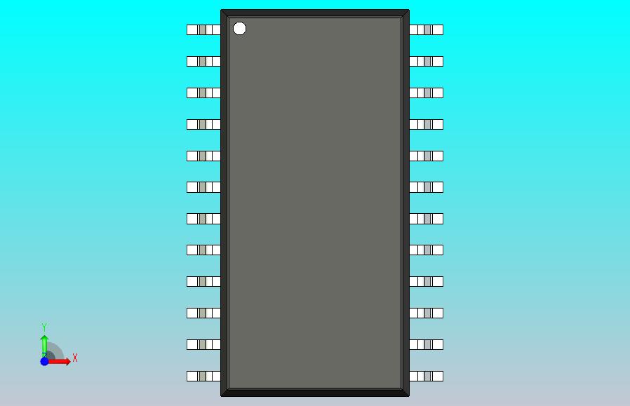 106x SOIC 封装（小外形集成电路）SOIC127P1030X265-24N