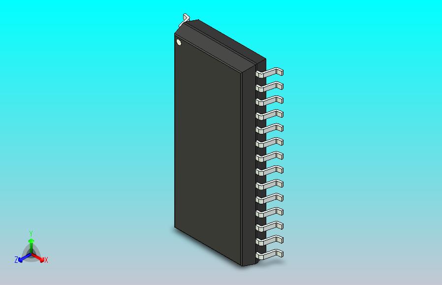 106x SOIC 封装（小外形集成电路）SOIC127P1030X265-28N