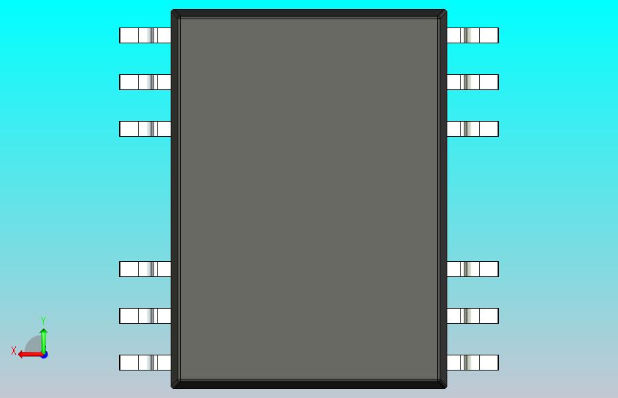 106x SOIC 封装（小外形集成电路）SOIC127P1030X350-16-12N