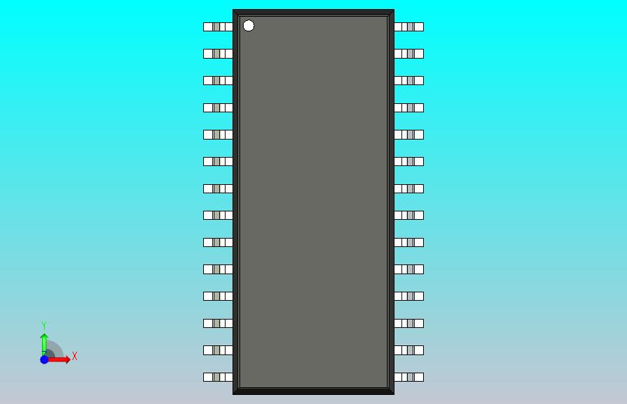 106x SOIC 封装（小外形集成电路）SOIC127P1031X259-28N