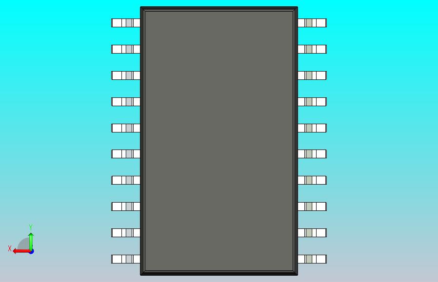 106x SOIC 封装（小外形集成电路）SOIC127P1032X150-20N