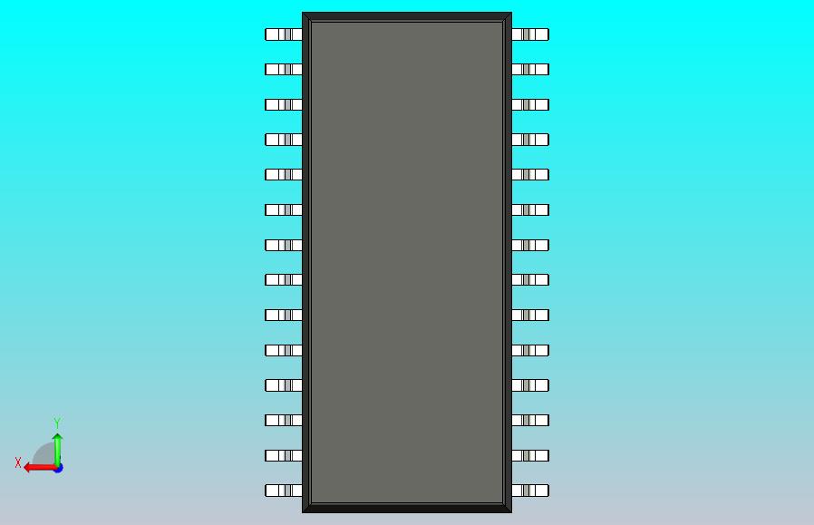 106x SOIC 封装（小外形集成电路）SOIC127P1032X265-28N