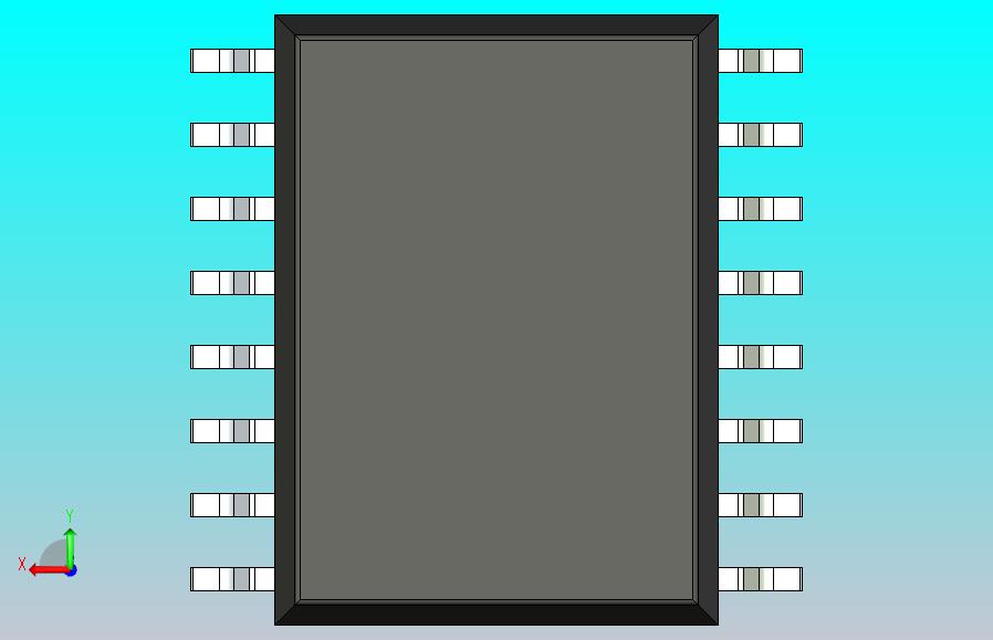 106x SOIC 封装（小外形集成电路）SOIC127P1042X355-16N