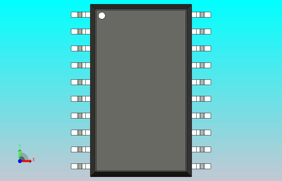 106x SOIC 封装（小外形集成电路）SOIC127P1042X355-20N