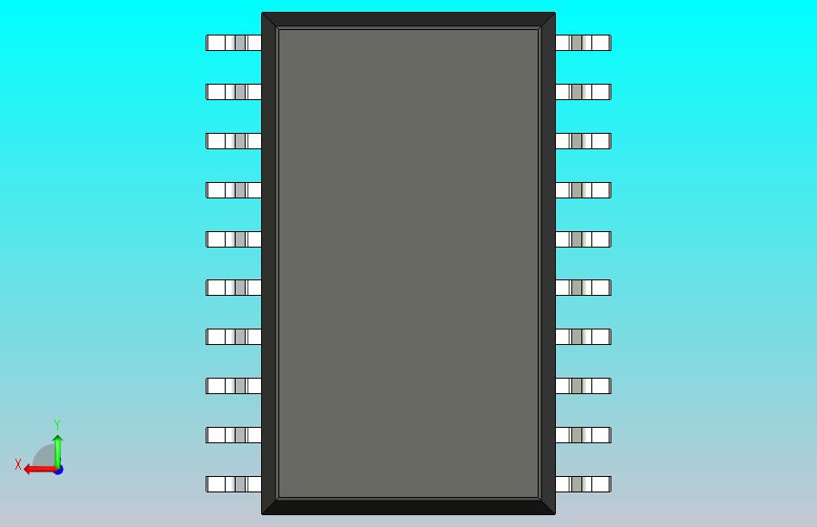 106x SOIC 封装（小外形集成电路）SOIC127P1042X355-20N