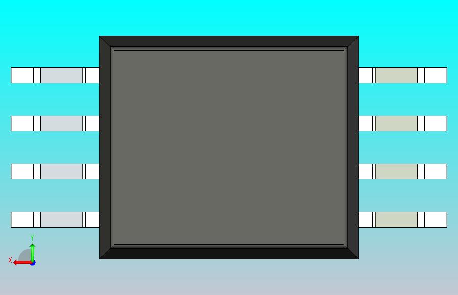 106x SOIC 封装（小外形集成电路）SOIC127P1150X320-8N