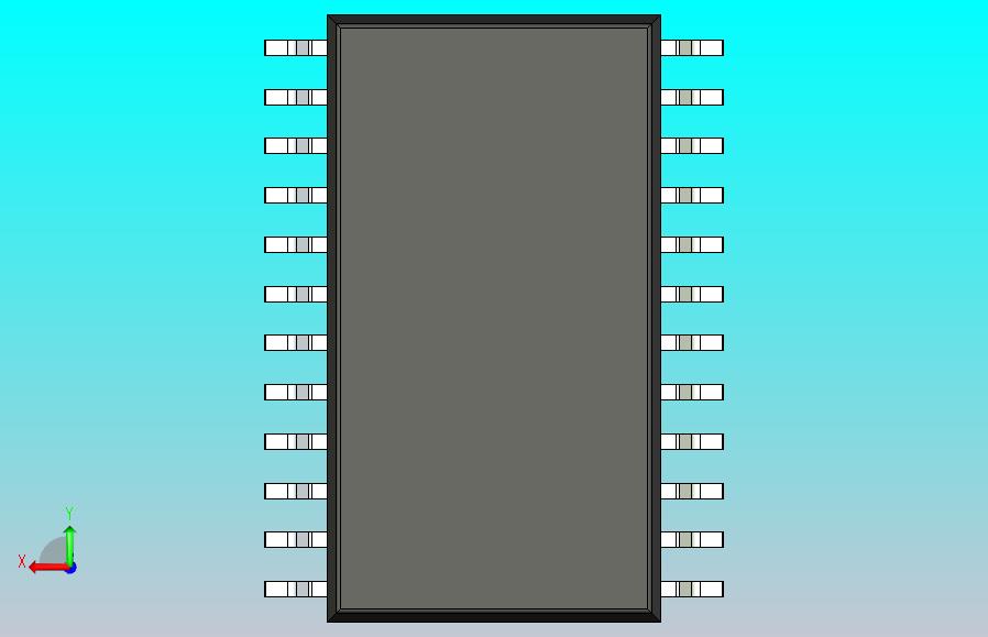 106x SOIC 封装（小外形集成电路）SOIC127P1180X250-24N