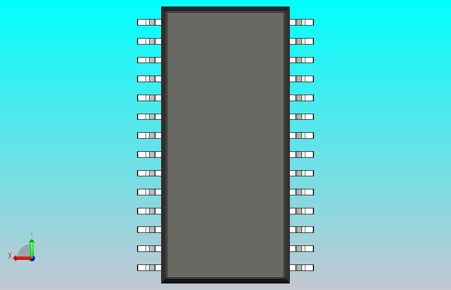 106x SOIC 封装（小外形集成电路）SOIC127P1180X275-28N