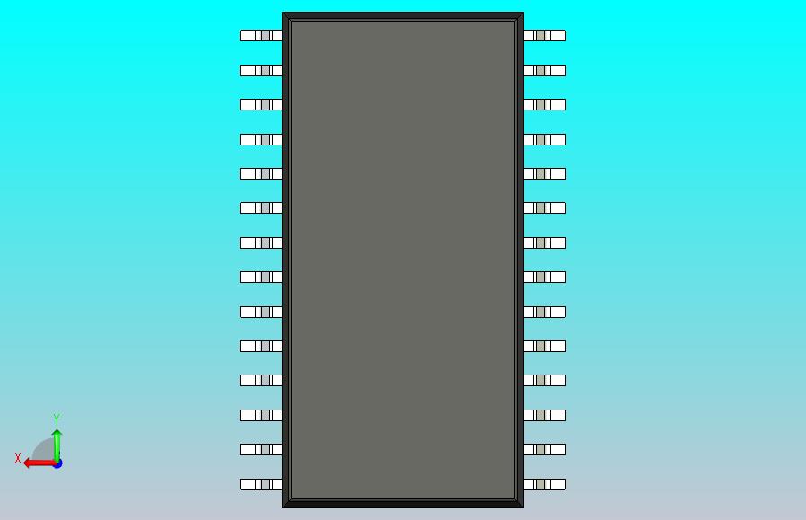 106x SOIC 封装（小外形集成电路）SOIC127P1194X253-28N