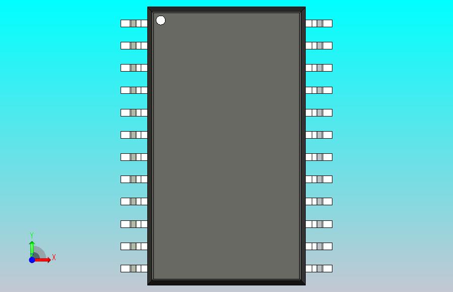 106x SOIC 封装（小外形集成电路）SOIC127P1199X264-24N