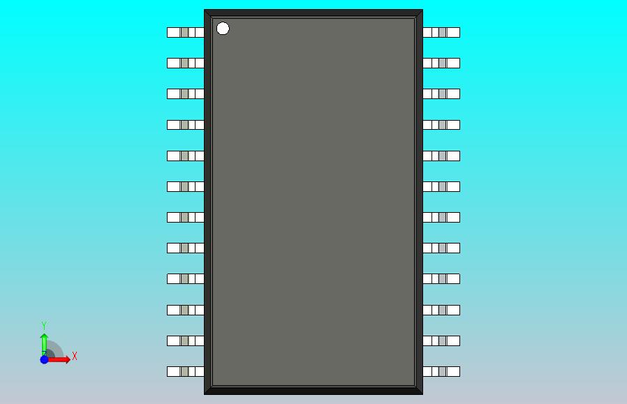 106x SOIC 封装（小外形集成电路）SOIC127P1200X280-24N