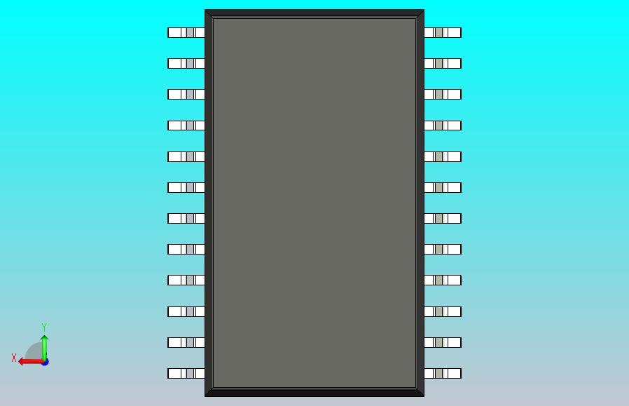 106x SOIC 封装（小外形集成电路）SOIC127P1200X280-24N