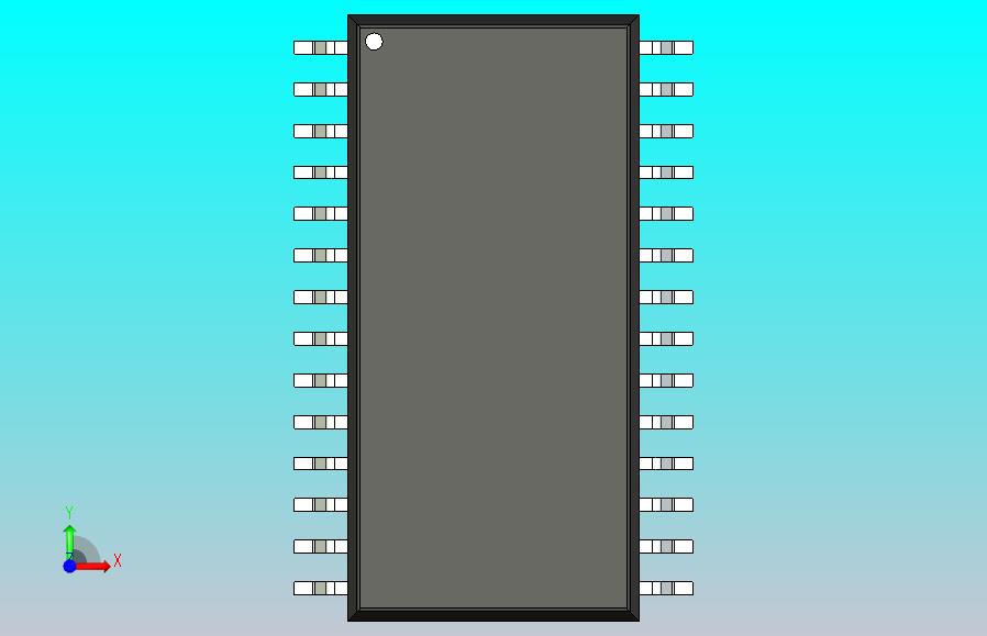 106x SOIC 封装（小外形集成电路）SOIC127P1210X305-28N