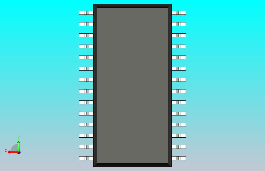 106x SOIC 封装（小外形集成电路）SOIC127P1210X305-28N