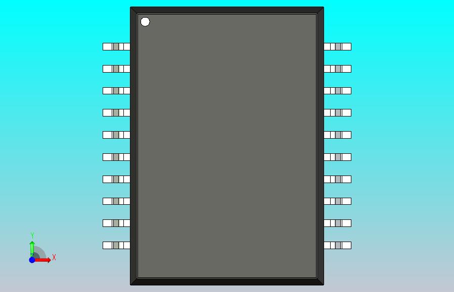 106x SOIC 封装（小外形集成电路）SOIC127P1420X350-20N