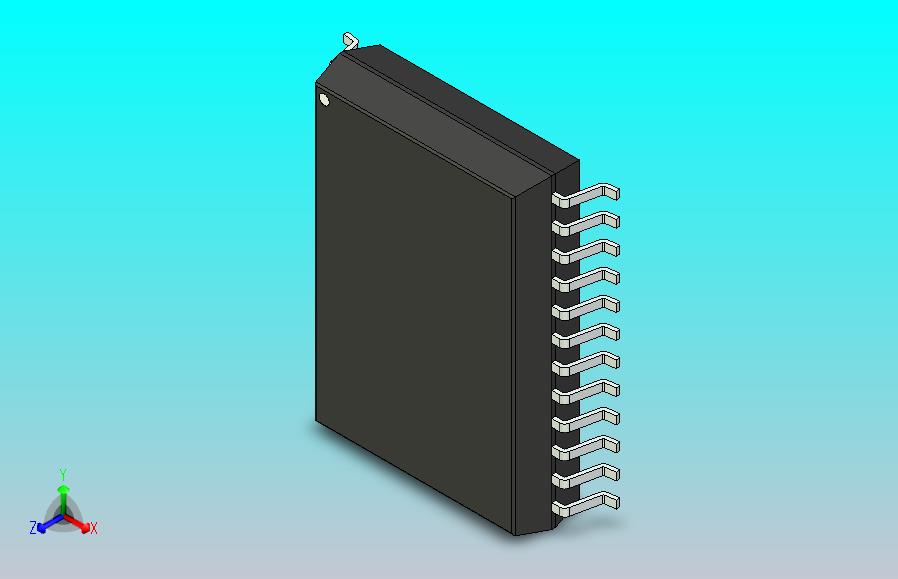 106x SOIC 封装（小外形集成电路）SOIC127P1420X350-24N