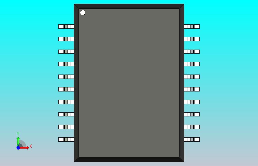 106x SOIC 封装（小外形集成电路）SOIC127P1420X370-20N