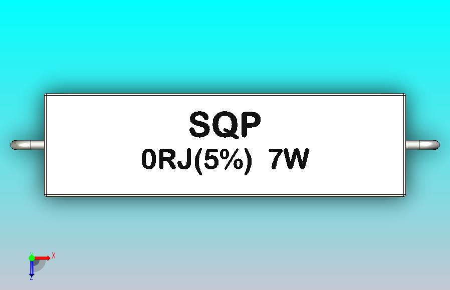 电阻器组RES_SQPH_7W_1600mil_0R_J(5%)