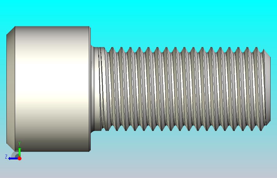 DIN_EN_ISO_4762_M42x90.ipt内六角螺钉