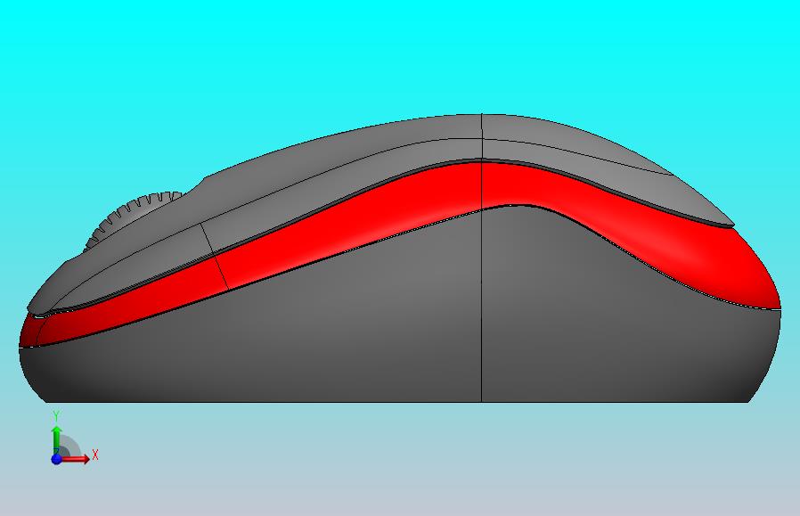 solidworks中的三维鼠标设计