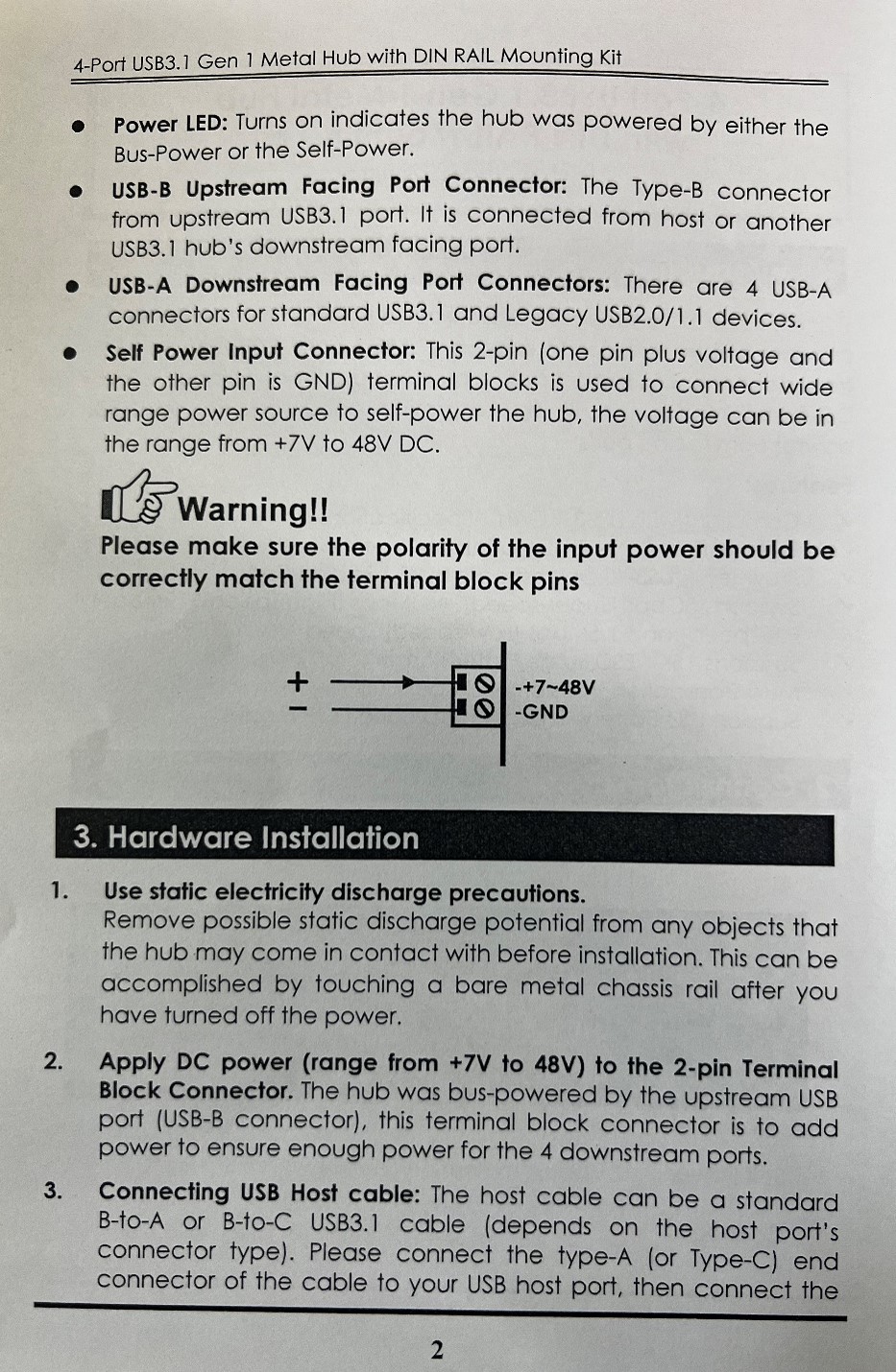 usb 4端口集线器