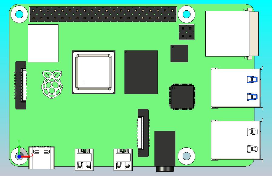 树莓派4型号b 03