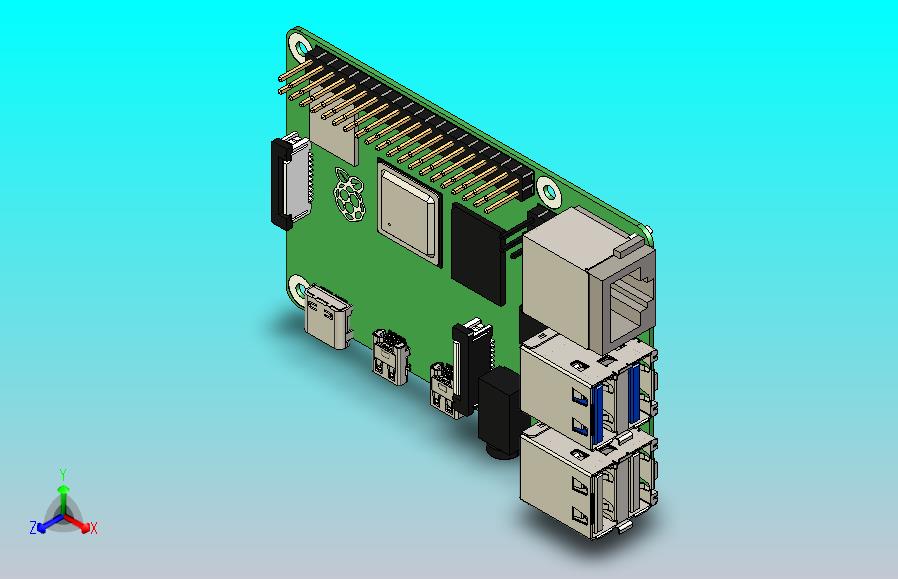 树莓派4型号b 03