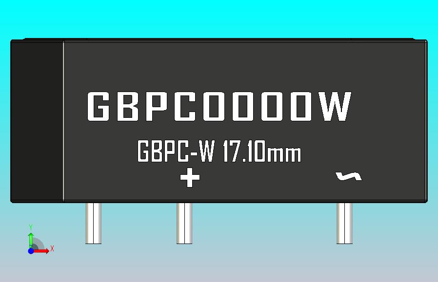 桥式整流器外壳GBPC-W_Min_Size