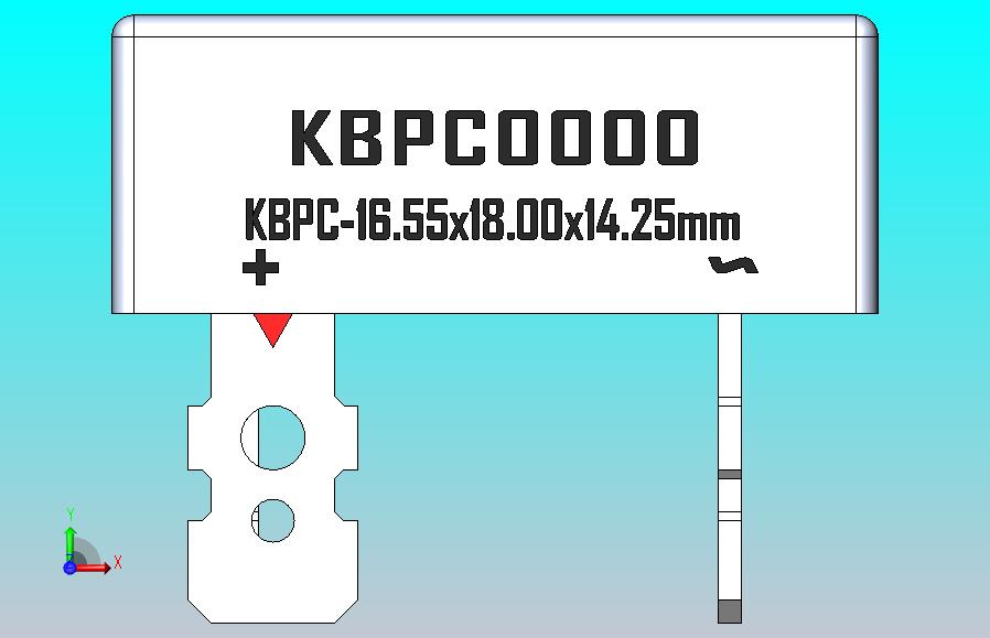 桥式整流器外壳KBPC