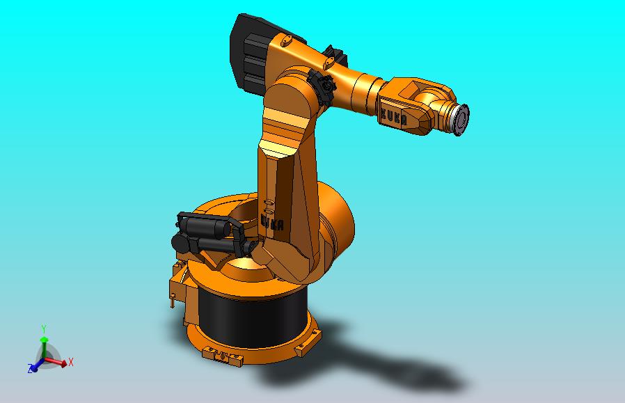 KUKA KR360-2.KR500-2（KR C2）_ 3D模型-可活动关节