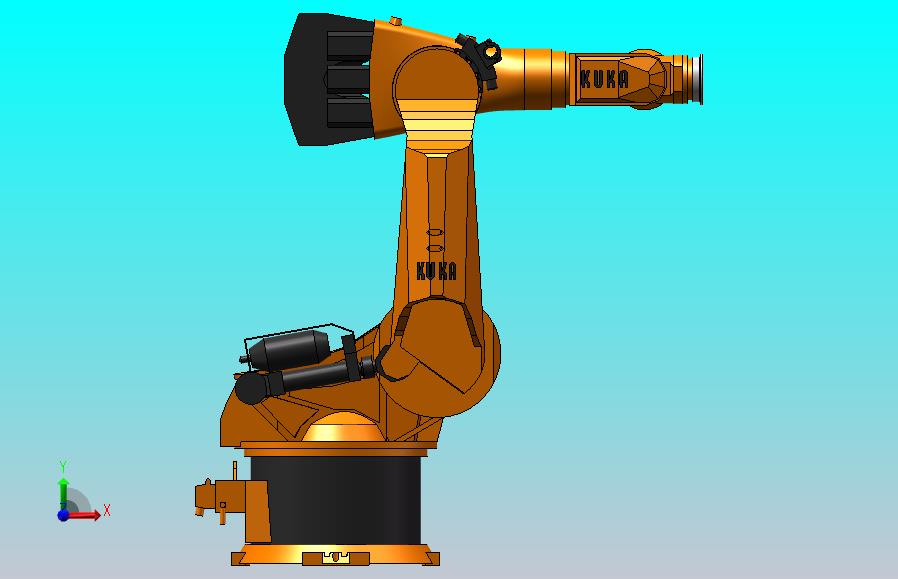 KUKA KR360-2.KR500-2（KR C2）_ 3D模型-可活动关节