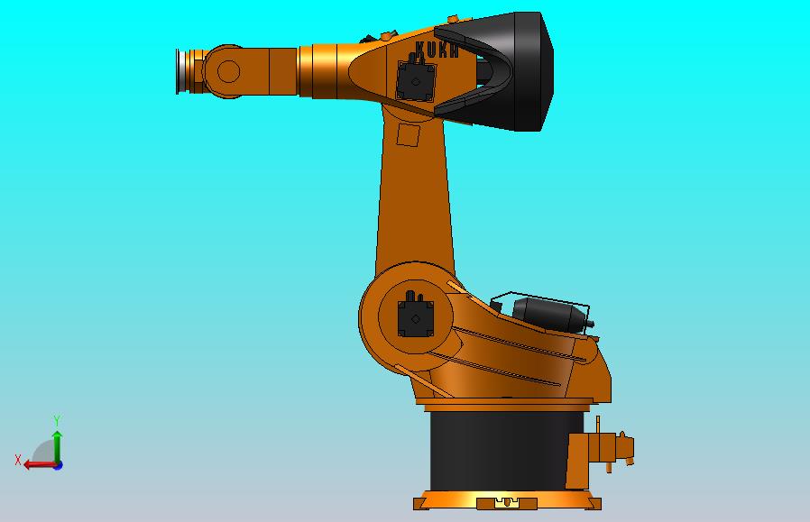 KUKA KR360-2.KR500-2（KR C2）_ 3D模型-可活动关节