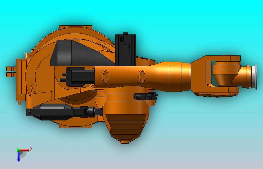 KUKA KR360-2.KR500-2（KR C2）_ 3D模型-可活动关节