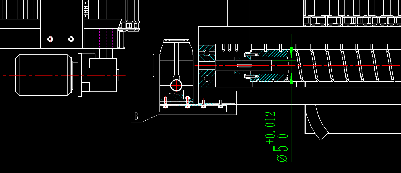 小金橘自动分级机CAD