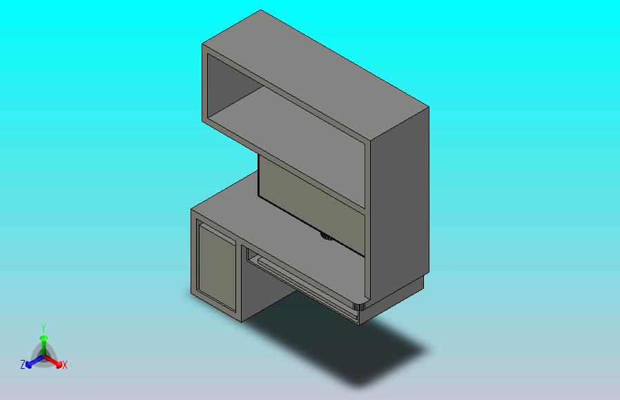 可3D打印的电脑桌家具及教程视频11